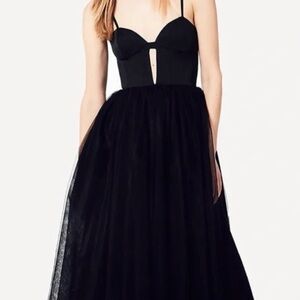 Fame and Partners - Black Polka Dot Venice Dress